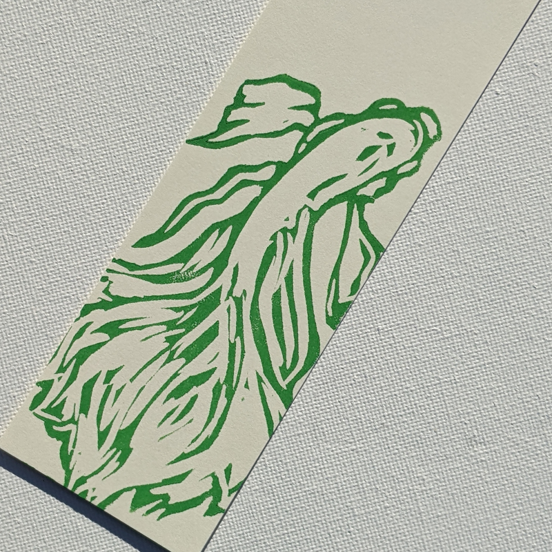 Green Betta Bookmark