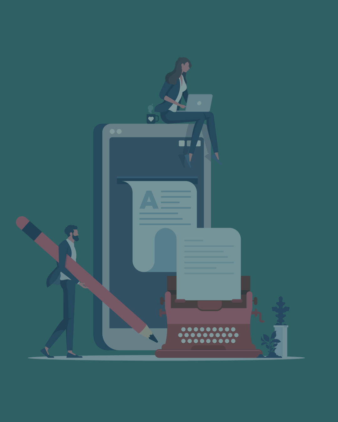 fillerimage-writers-womenandmanwritingwithphonetypwritingandpencil2-2025